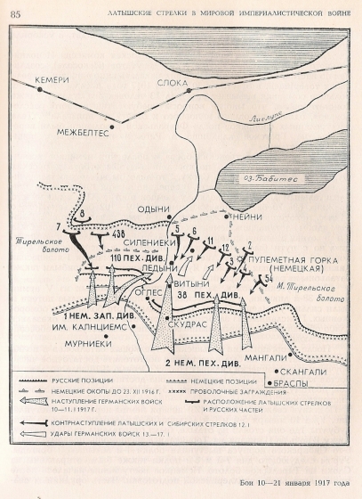 Бои 10-21 января 1917 года