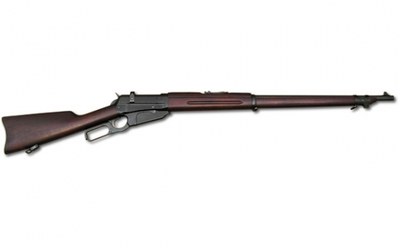 Winchester Model 1895, между 1915 и 1917 поставлено окло 300,000 M1895. Русский винчестер — рычажная модель 1895 года (M1895), разработанная по специальному заказу для Российской империи под патрон 7,62х54R.