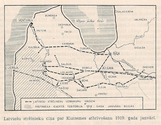 Cīņa par Kurzeme. 1919