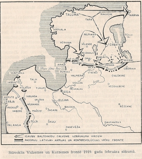 Vidzemes un Kurzemes frontē 1919g